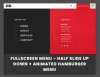 Fullscreen Menu - Half Slide Up Down + Animated Hamburger Menu.jpg